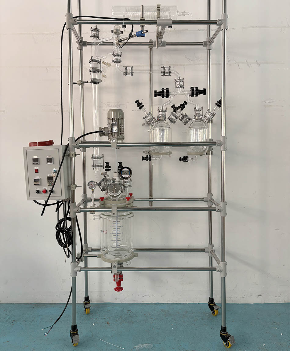 10L Glass Reactor for Pilot Experiment 10L Glass Reactor for Pilot Experiment