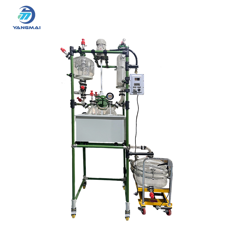 50L Single Layer Spherical Glass Reactor