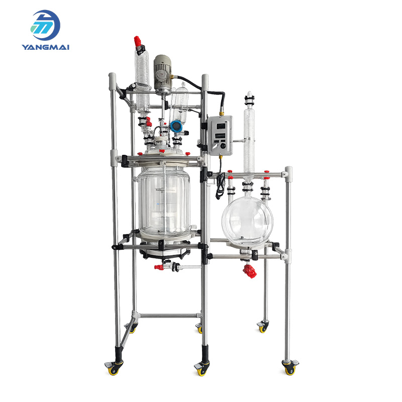 Solid Phase Glass Reactor System