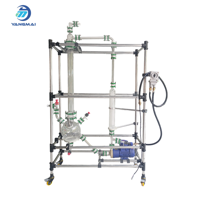 Hệ thống lọc khí bằng thủy tinh 10L dùng để xử lý khí thải trong phòng thí nghiệm và hấp thụ hóa chất.